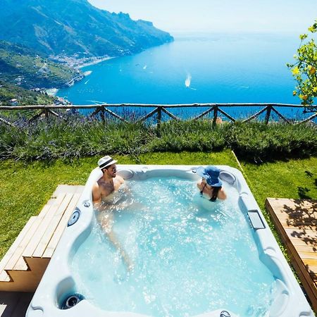 Sea View Villa In Ravello With Lemon Pergola, Gardens And Jacuzzi - Ideal For Elopements Екстер'єр фото