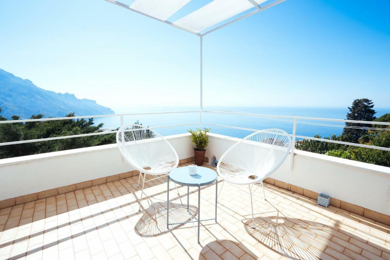 Sea View Villa In Ravello With Lemon Pergola, Gardens And Jacuzzi - Ideal For Elopements Екстер'єр фото